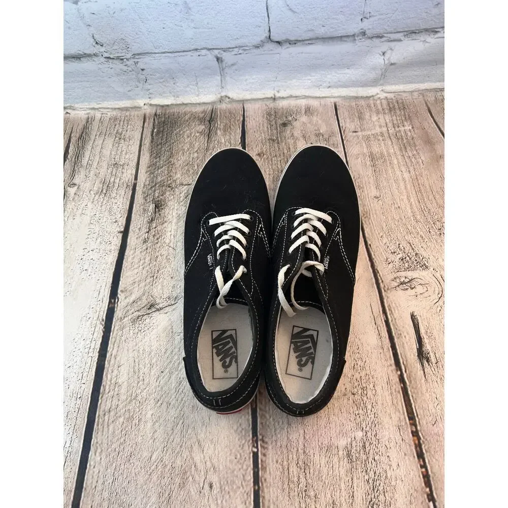 VANS Women’s Dainty Low Top Canvas Sneakers / Size: 9.5 - Picture 3 of 9